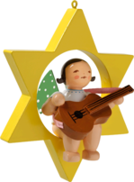 650/70/38, Angel with Guitar, in Star