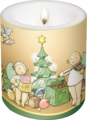 WK/Weihn, Candle "The Magic of Christmas"