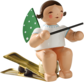 650/90/13, Angel with Baton, on Clip