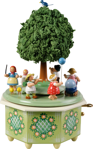 Music Box "Children’s Procession", with 36-note Musical Movement