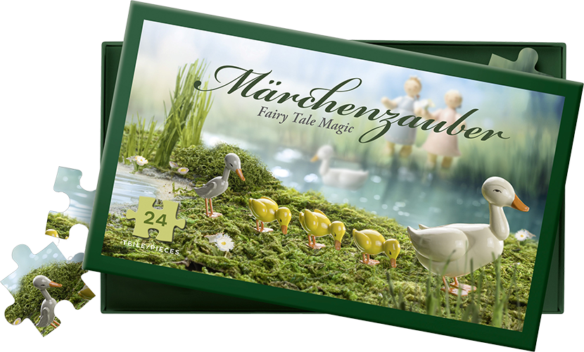 Jigsaw Puzzle “The Young Ugly Duckling”, 24 Pieces