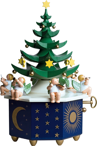 Music Box "Christmas Tree", with 36-note Musical Movement