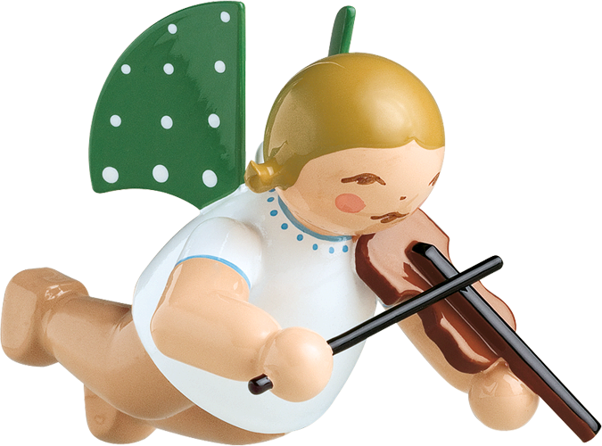 Angel with Violin, Suspended