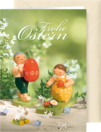 Greeting Card "Easter", with envelope