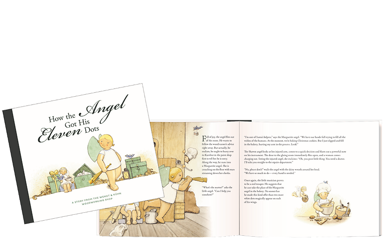 Book “How the Angel Got His Eleven Dots”, Hardcover, 32 Pages, Colour Illustrations, for Readers from 5 to 99 (in English Language)