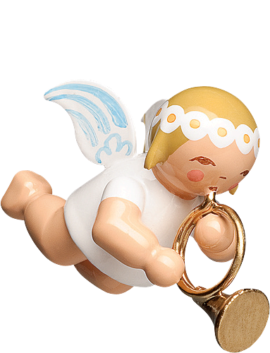 Little Suspended Angel, with French Horn