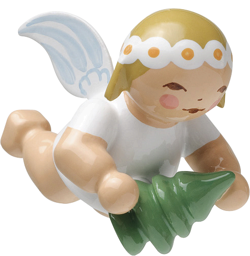 Little Suspended Angel with Little Tree 