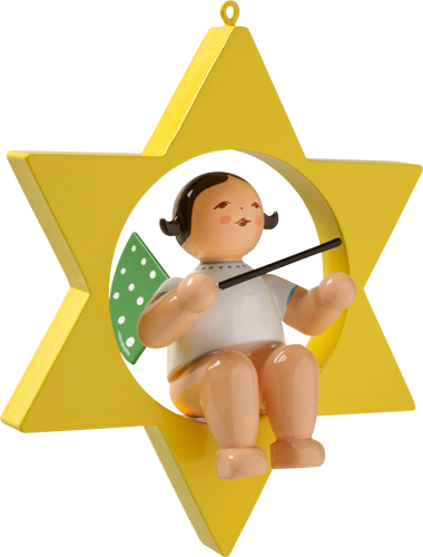 Angel with Baton, in Star