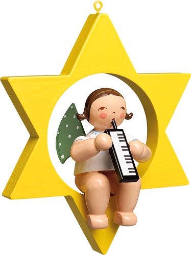Angel with Melodica, in Star