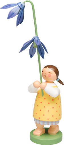 Girl with Scilla