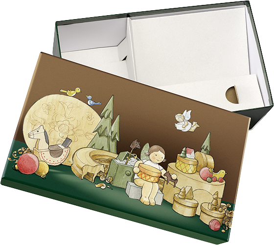 Gift Box "Angel in Toy Village"