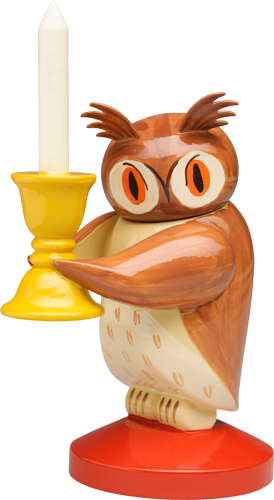 Owl, Large, with Candelabra