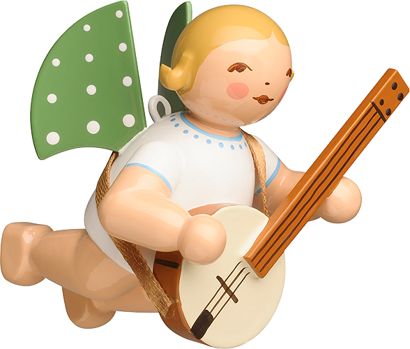 Angel with Banjo, Suspended